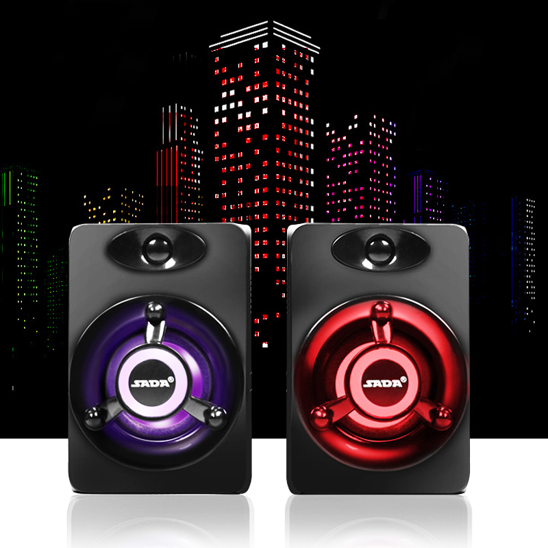 USB Subwoofer Deep Bass PC Speaker Portable Music DJ Soundar Computer Speakers voor laptop Telefoon TV