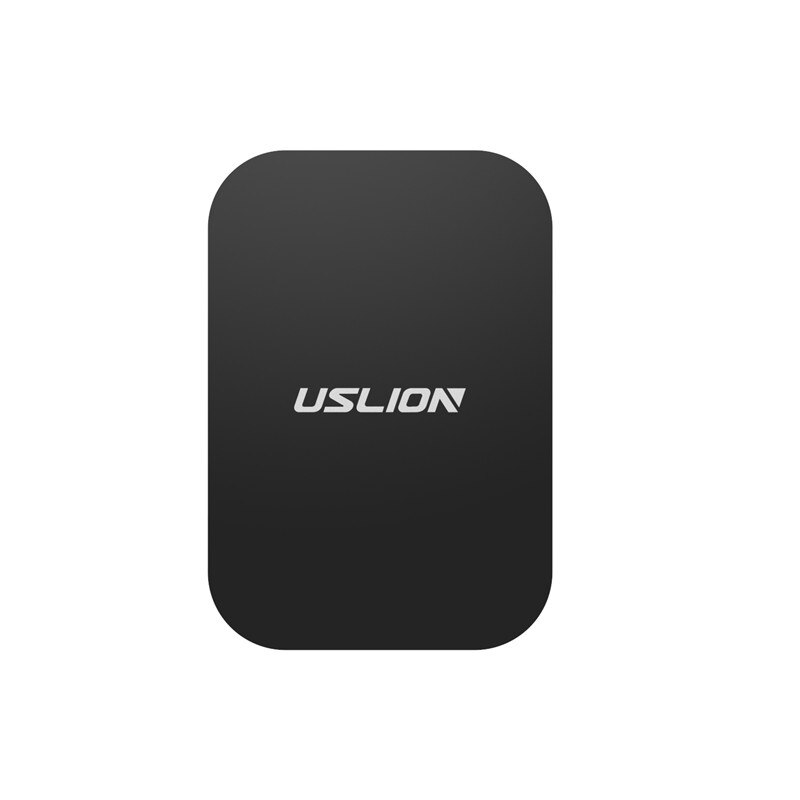 USLION Car Phone Holder Metal Plate Disk Magnet Mobile Phone Holder Metal Plate Iron Sheets Magnetic Car Phone Stand Holders: 1 Square