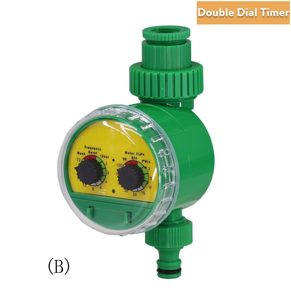 Garden Automatic Water Timers Manual Digital Programmable Irrigation Timer Lawn Hose Tap Plant Watering System LCD Controllers: B