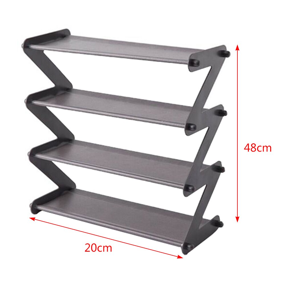 Multi-layer Schoenenrek Rvs Schoenen Organizer Slaapzaal Plank Schoenen Kast Schoenenrek Ruimtebesparend