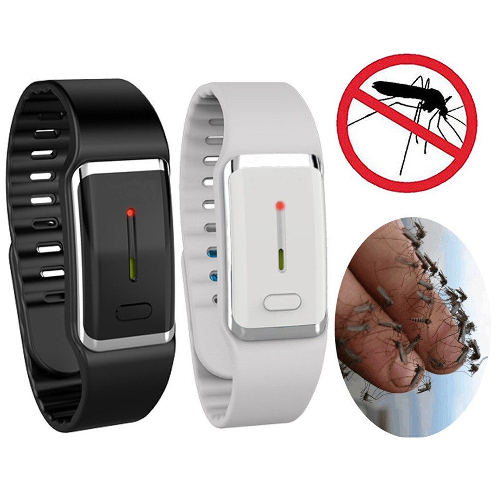 Electronic Mosquito Repellent Bracelet Sonic Mosquito Repellent Waterproof Smart Watch for Pregnant Women Baby Anti-Mosquito