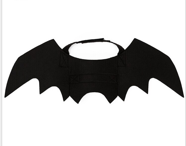 Halloween Hond Kostuums Vleermuis Vleugels Zwart Leuke Fancy Dress Up Halloween Pet Hond Kat Puppy Kostuum Zwart: Default Title