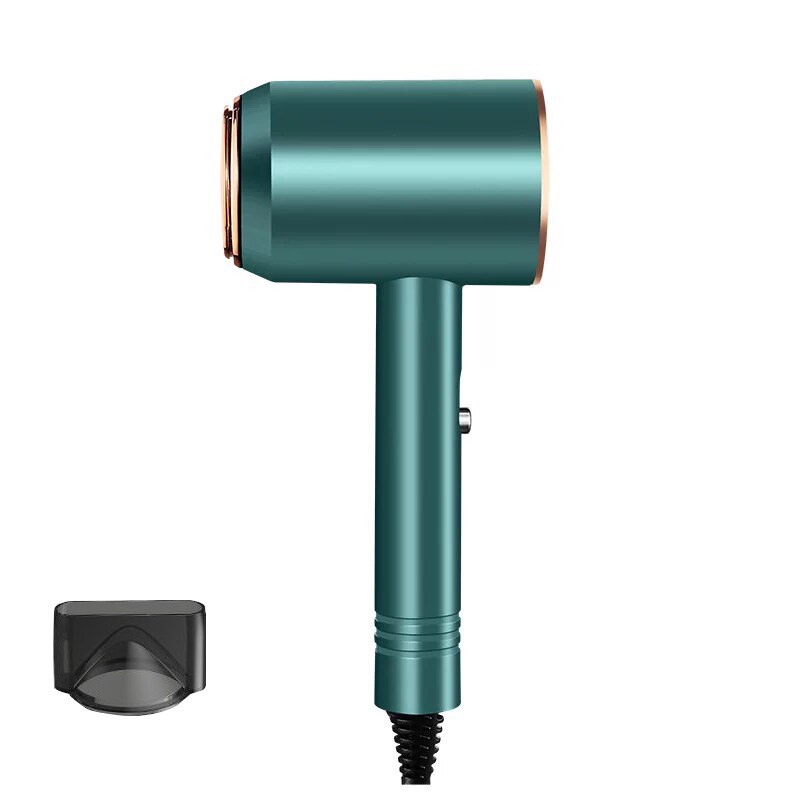 Anion Hair Dryer Xaomi Hair Dryer and Cold Air Adjustment For Hair Drying Home Hair Styling Equipment Tools: green / EU