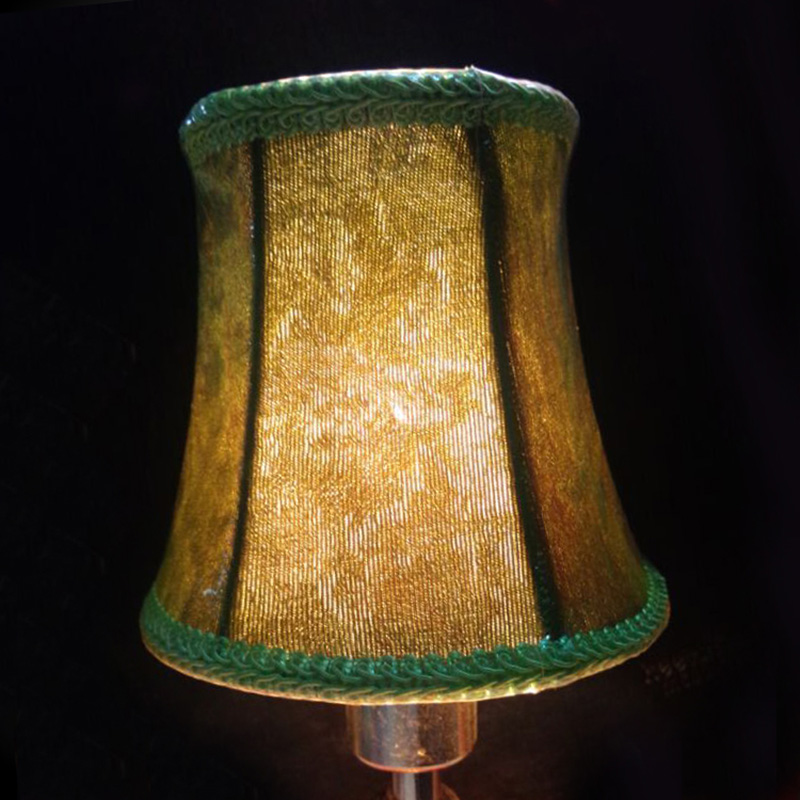 Vintage kleine lampenkap flanel fluwelen stof retro kroonluchter mini lampenkap slaapkamer lamp kroonluchter lampenkappen