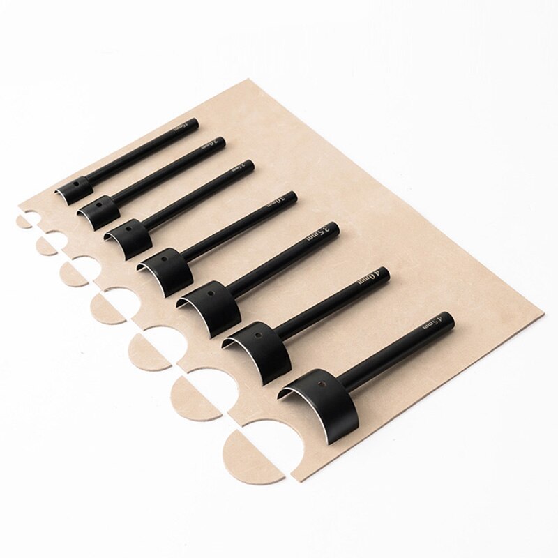 DIY Leder Gürtel Schwanz Schneiden Werkzeug Halbrunden Halbe Runde Scharf Messer V bilden Brieftasche Kreisbogen schlagen für Leder Handwerk