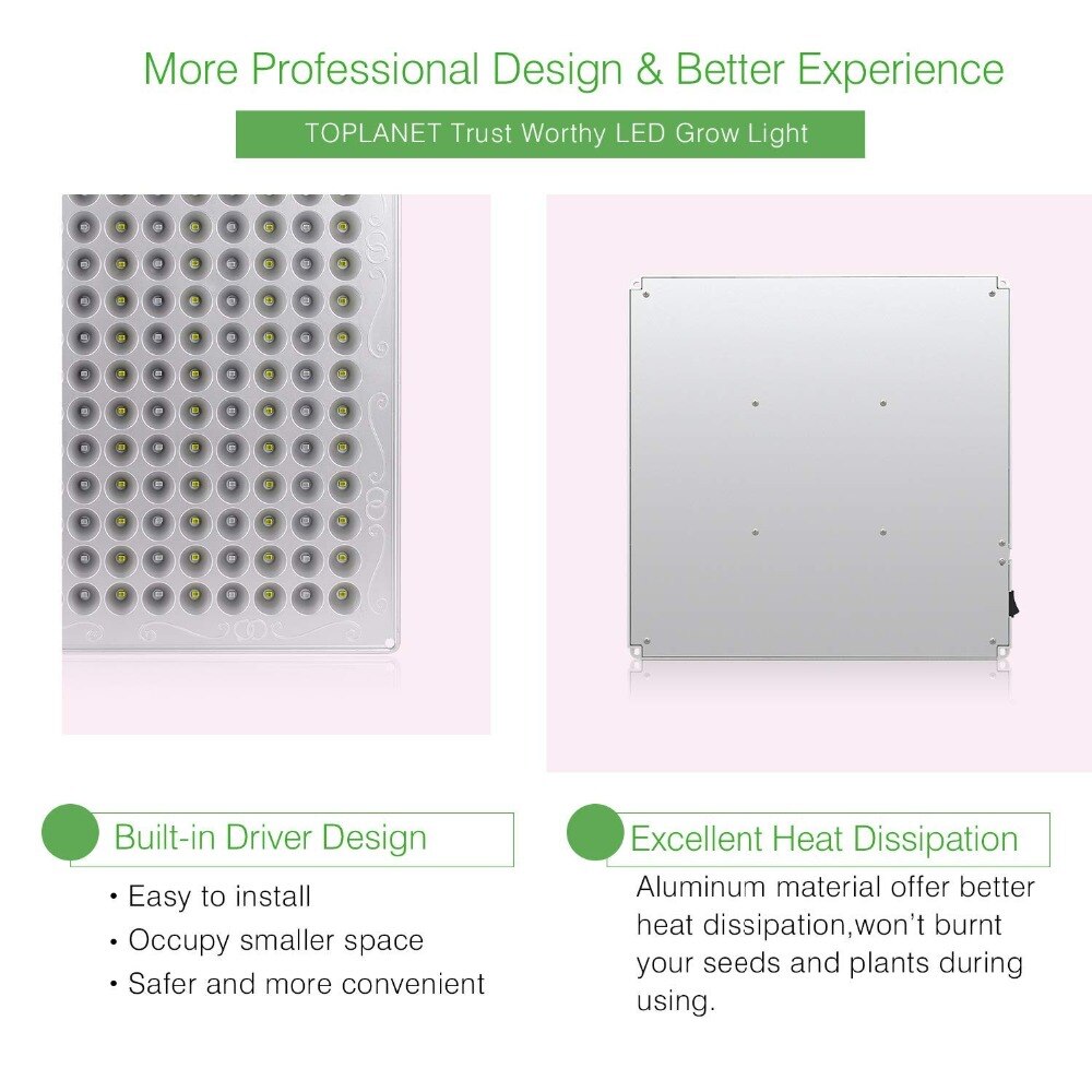 Led Aquarium Light 75W Reef Coral Marine Lamp Freshwater Saltwater Fish Tank Aquatic Plant Grow Lighting Ultra Panel Light