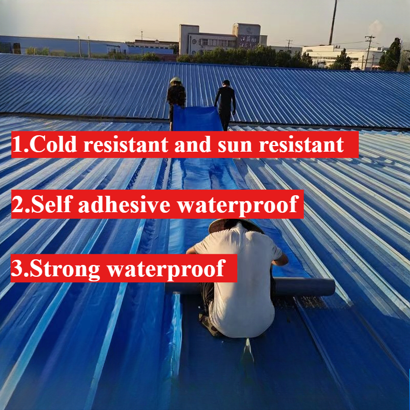 Waterproof Tape - A High Adhesion Tear Resistant Repair Tape Used for Roofs, Pipes, and Walls To Quickly Repair Leaks