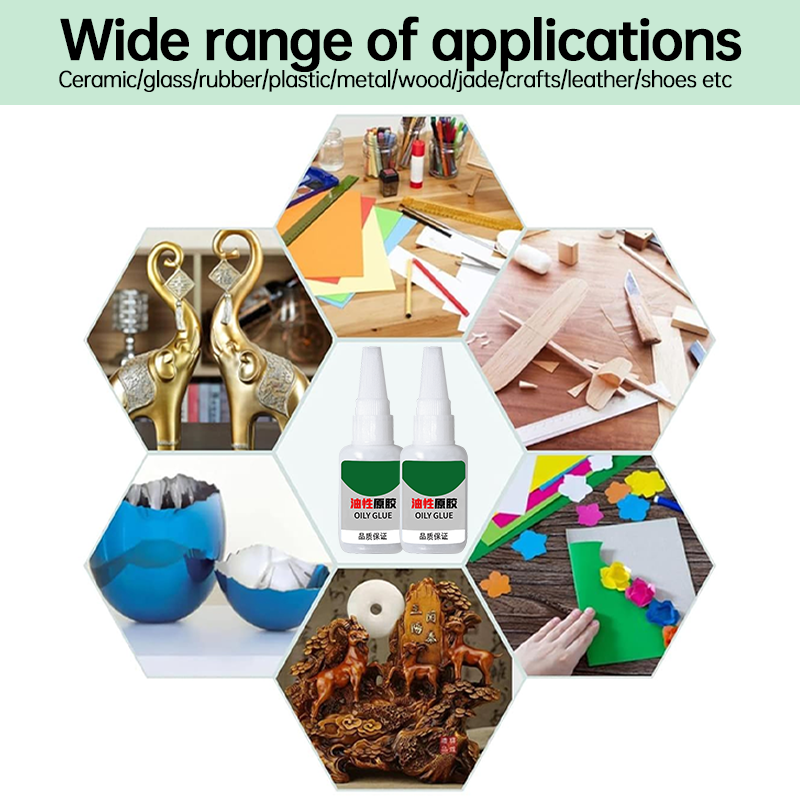 Welding High-Streth Oily Glue Mighty Instant Glue Universal Superglue Strong Adhesion for Resin Ceramic Metal Glass Wood