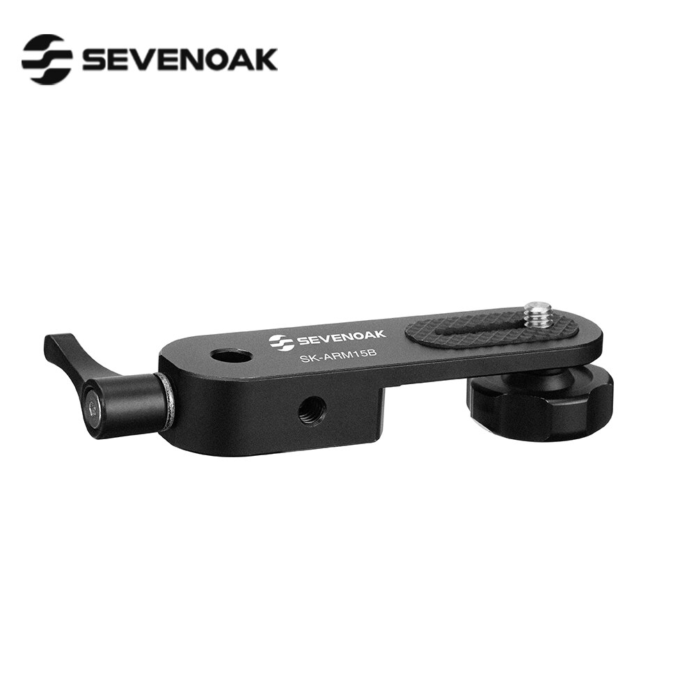 Sevenoak SK-ARM15A brazo mágico articulado de aluminio pivotable de 360 ° viene con extremos giratorios diseñados para luces, monitores, etc