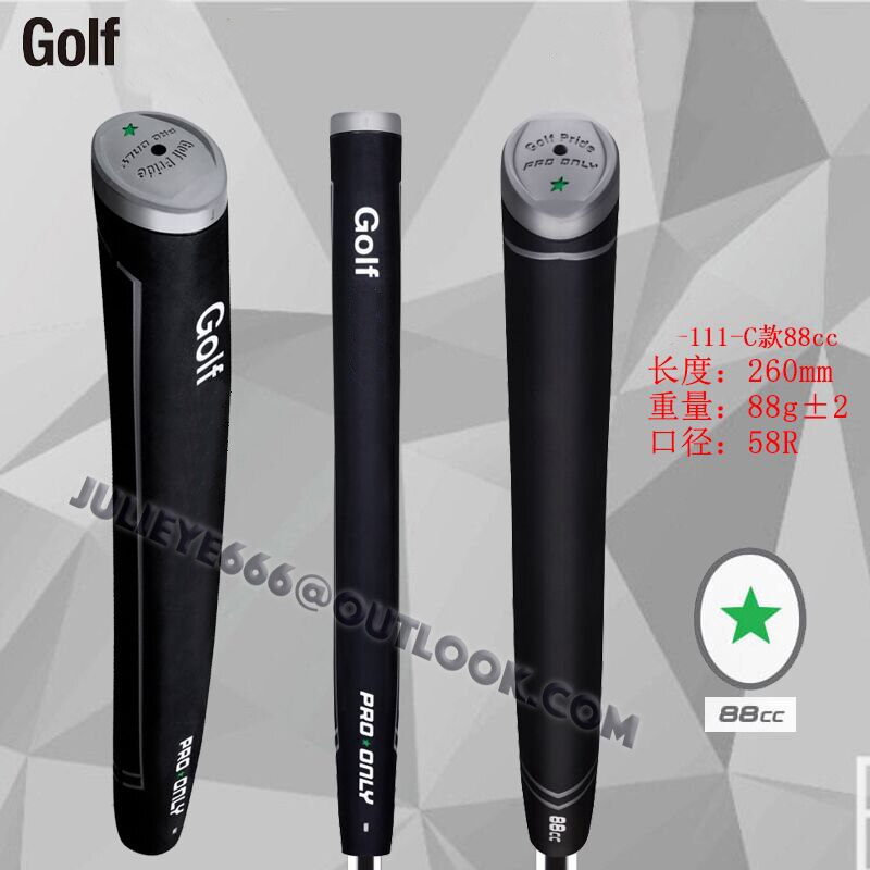 Golf Putter Grip Black Grips