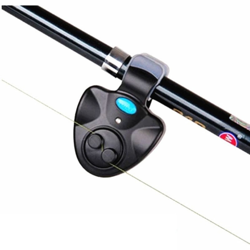 Led Elektronische Fish Bite Finder Alarm Alert Licht Op Hengel Outdoor Vissen Alarm Apparaat 100% Nieuw En: Default Title