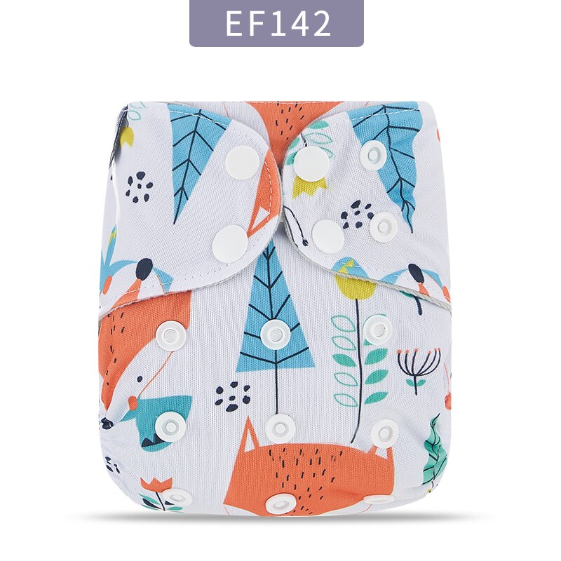 Elinfant reusable waterproof within 6kg newborn baby diaper dry fast suede cloth AIO pocket cloth diaper: EF142