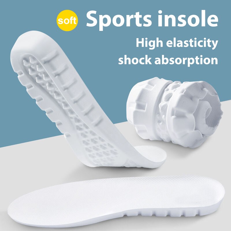 Super Dikke Memory Foam Inlegzolen U Type Voet Gezondheid Zool Pad Voor Schoenen Insert Steunzool Pad Voor Plantaris unisex