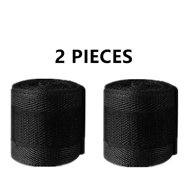 2 Rolls 2.5M Cotton Boxing Bandage Sports Strap Sanda Gauntlets MMA Hand Gloves Wraps Belt Wraps Bandage For Competition: black
