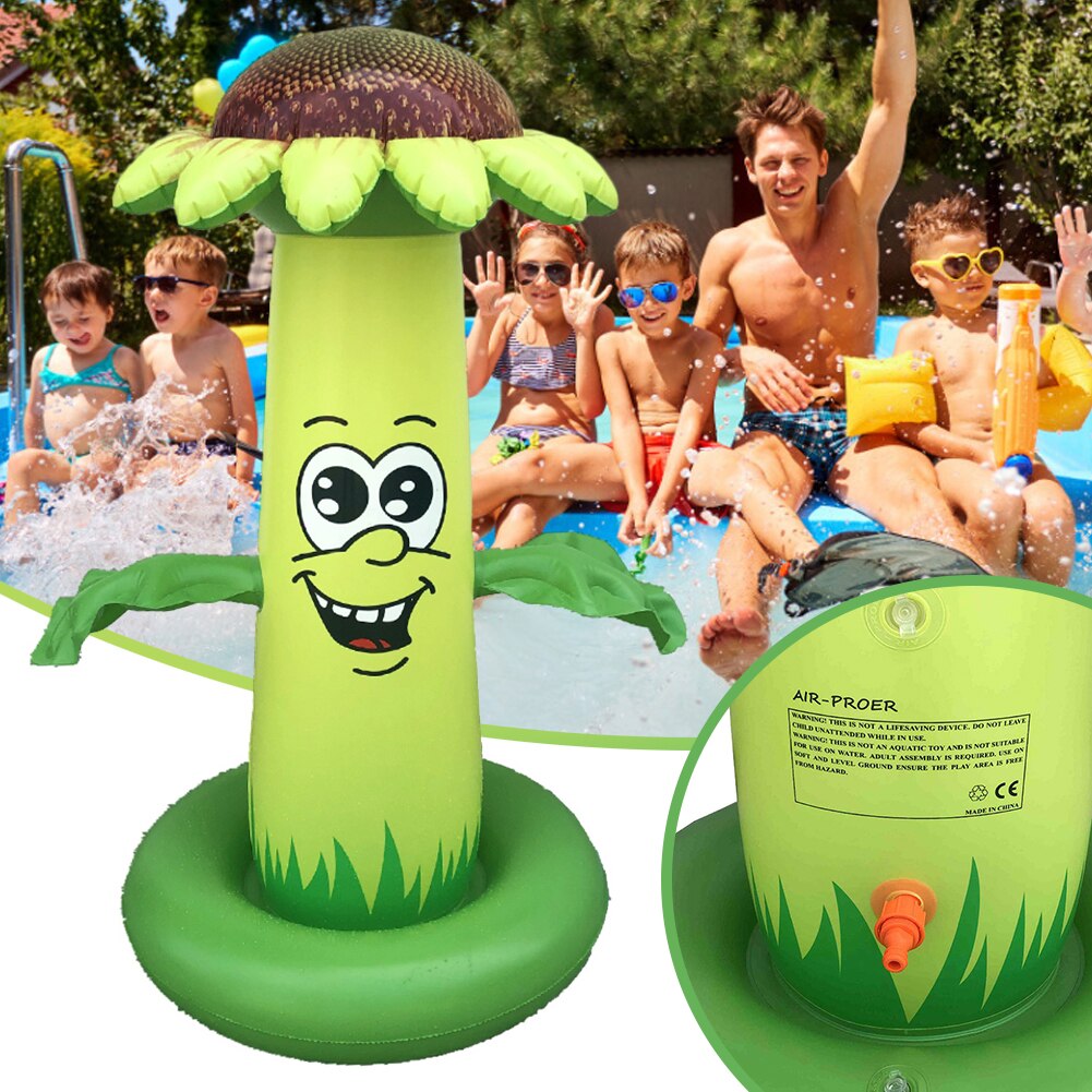 Zomer Water Sprinkler Speelgoed Opblaasbare Waternevel Speelgoed Zonnebloem Sprinkler Voor Jongens Meisjes Outdoor Plezier Hebben Tuin Sprinkler Speelgoed