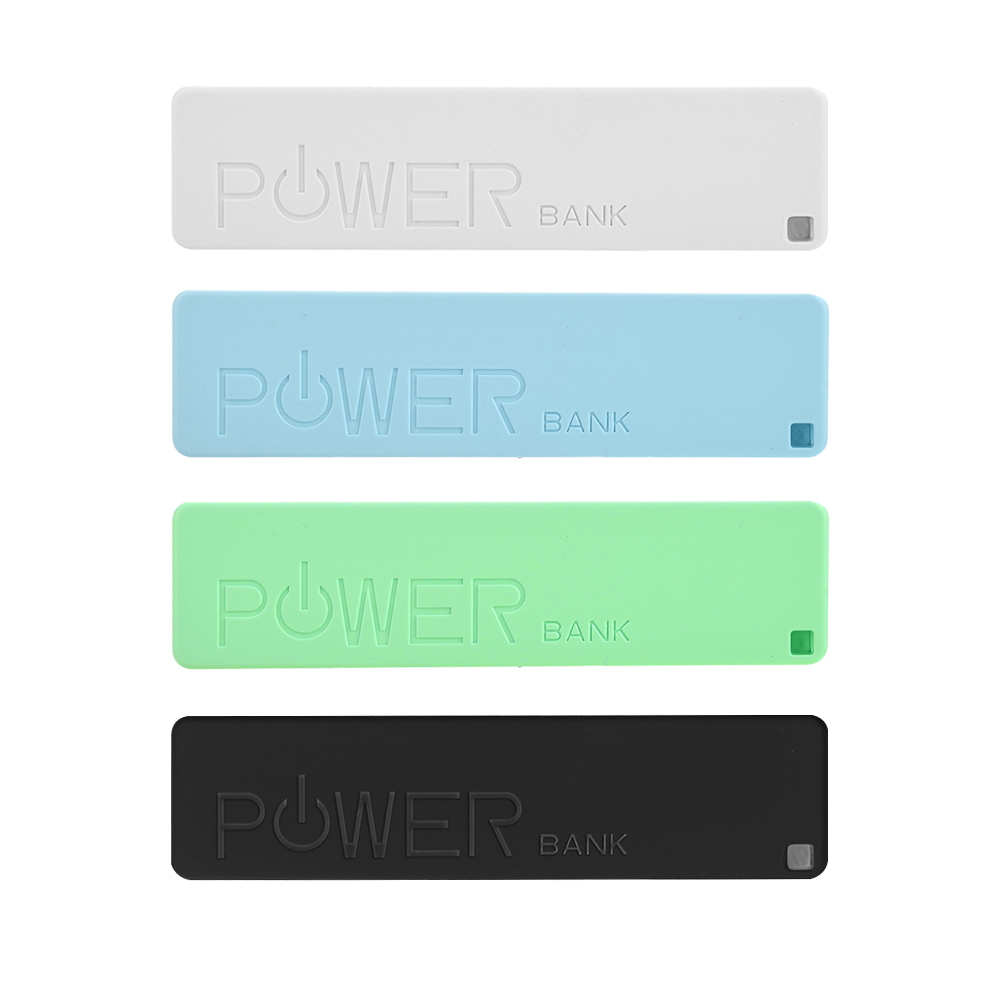 Diy 18650 powerbank behuizingen type-c micro usb powerbank case kit 18650 batterijlader diy box shell kit zwart voor arduino
