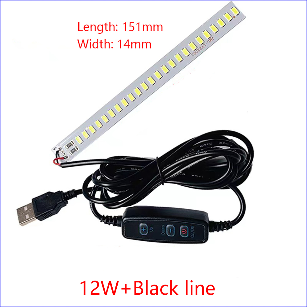 1 Stuks Dc 5V Dimbaar 5730 Smd Led Lamp 1W 2W 3W 4W 5W 10W Led Licht Kralen Wit Warm Wit Licht Met 10 Stappen Aan Te Passen Schakelaar.: GRIJS / 40w
