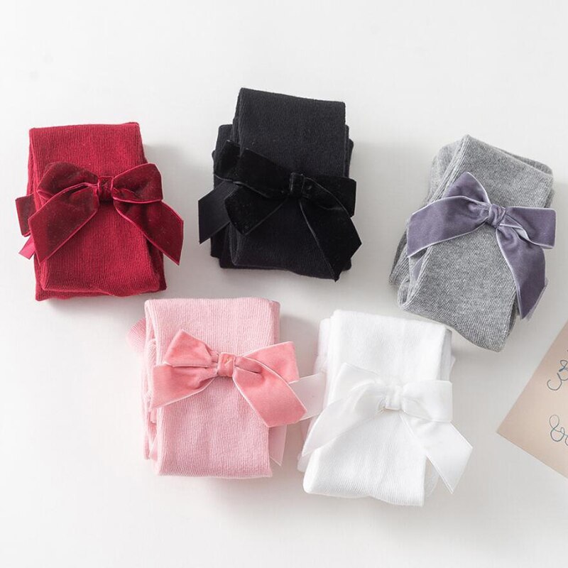 Nette Mädchen Strumpfhosen Für Kinder Prinzessin Leggings Großen Bögen Baby mädchens Einteiliges Strumpfhosen Baby Frühling Herbst Hosen strumpf
