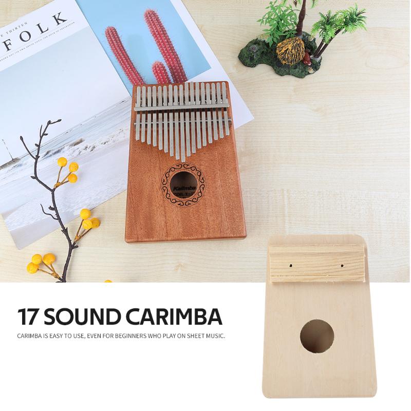 10 Keys Kalimba DIY Kit basswood Body Thumb Piano African Traditional Musical Instrument for Beginner Children Kids