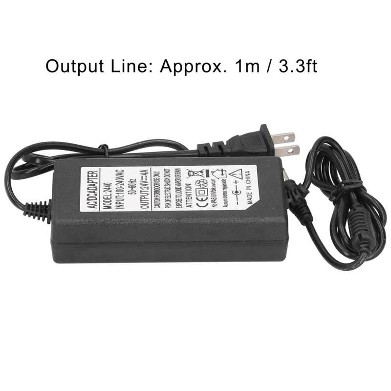 Power Adapter Supply Electronic Component Video Game Accessories US Plug 100-240V Power Supply Adapter