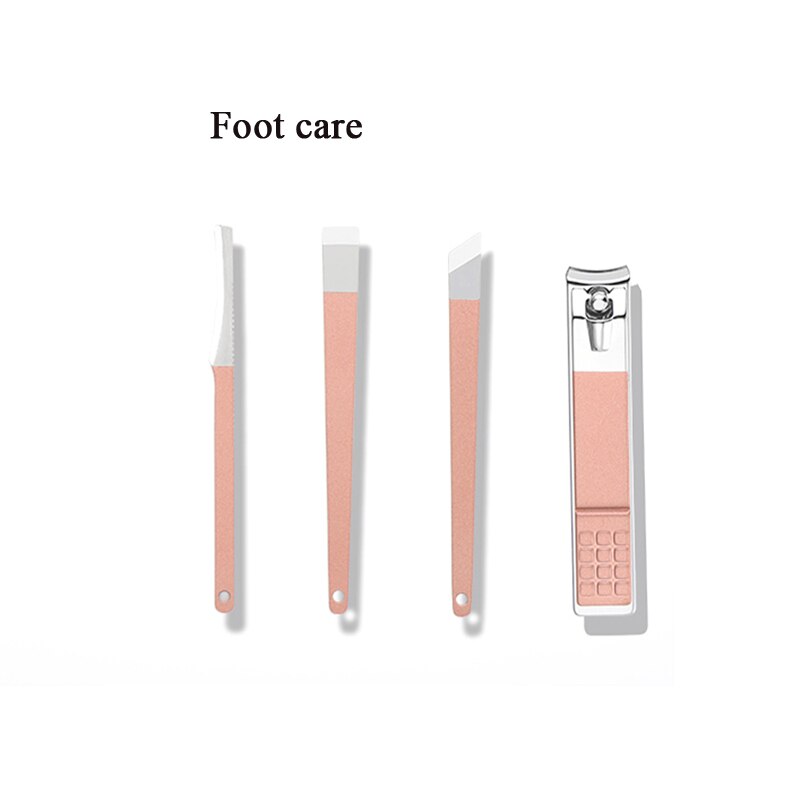 Cortauñas para manicura , tijeras de Juego de Cuidado de Uñas, pinzas, cuchara para orejas, Kit de belleza para uñas artísticas, 7/10/15/18 Uds.