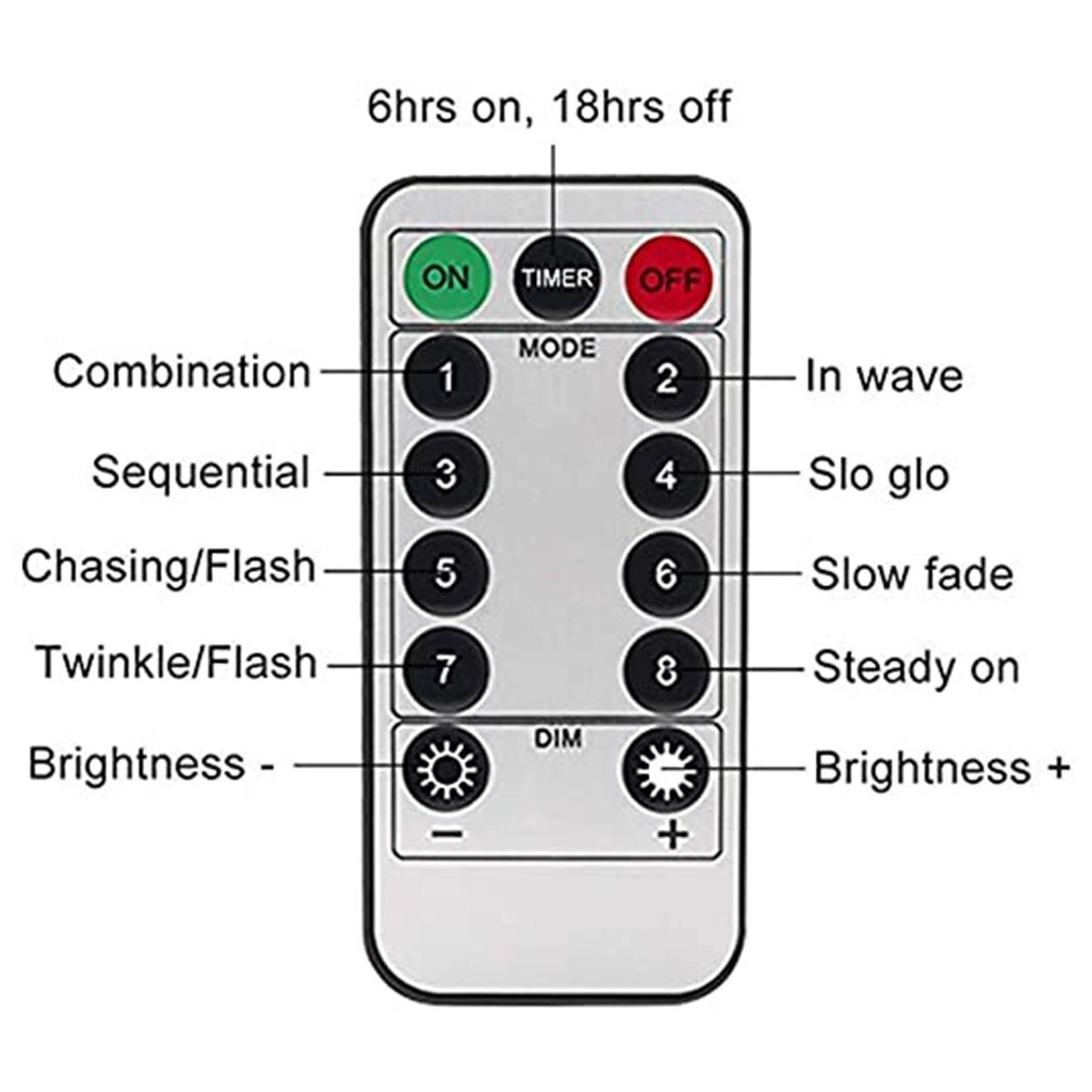 Usb Remote Control Copper Wire Light String Christmas Day Wedding Decoration Led Copper Wire Star Lights