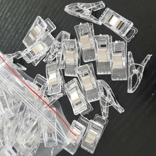 Pinces en plastique multicolores, 50 pièces, pour Patchwork, artisanat de bricolage, pince à couette et couette, 27x10x15mm, de