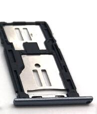 Sim Card Slot Tray Card Holder For ZTE BA610 Blade A610 A 610 Mobile Phone 5.0": Gray