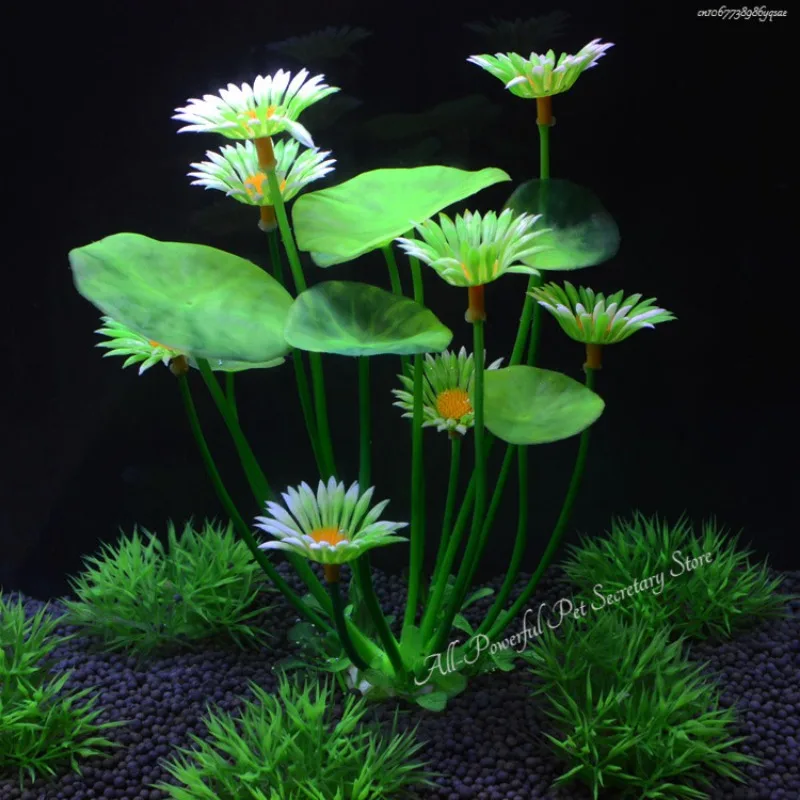 Artificial Aquarium Decor Plants Plastic Aquatic Plants Underwater Plants Aquarium Accessories Decoration Piante Acquario