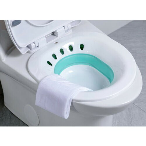 Ældre postpartum hæmorider patient toilet sitz badekar hoftebassin bidet indespærring pleje foldbar ikke-huk bidet