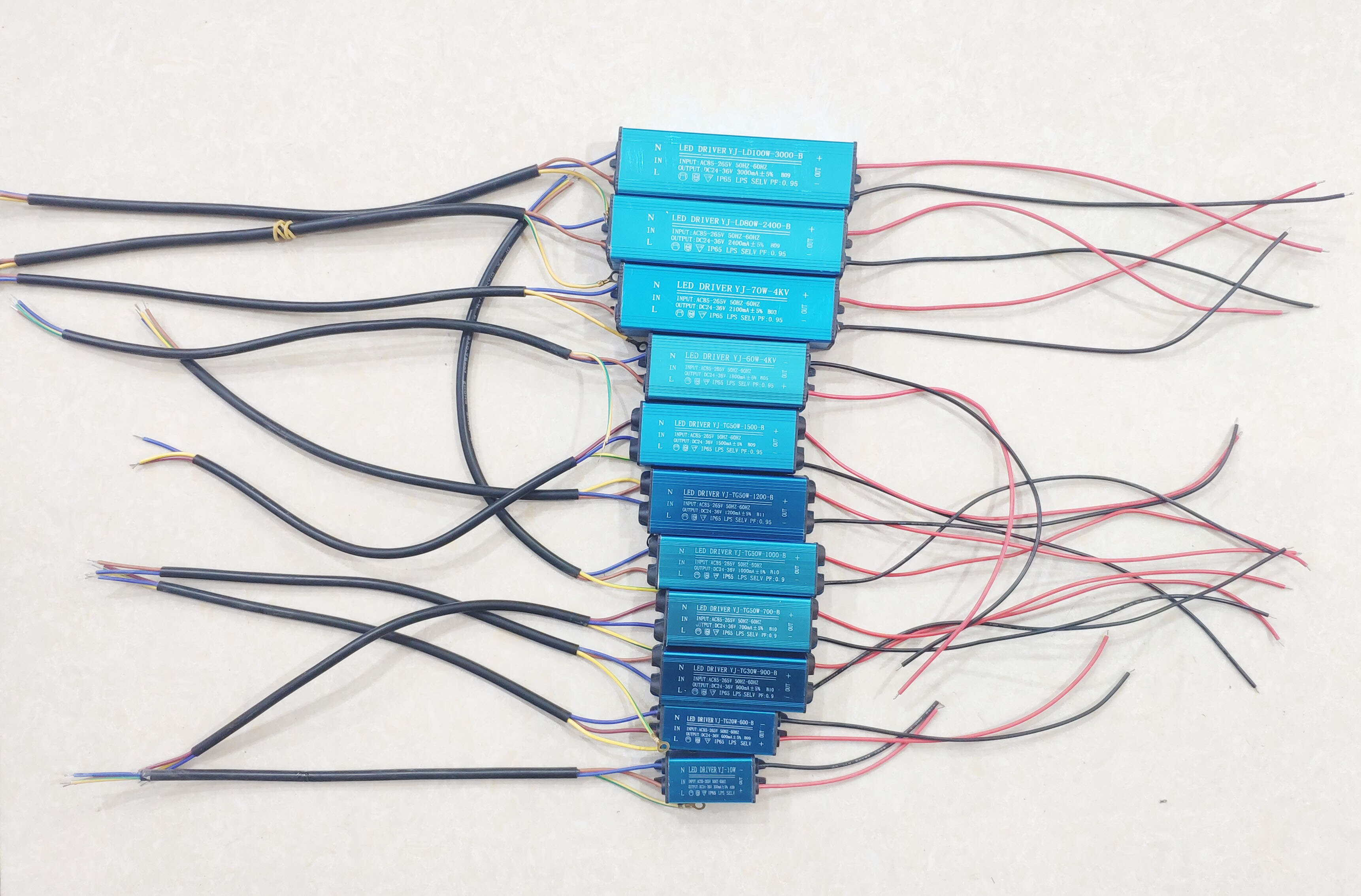 led driver power supply ballast AC85V-265V outdoor street lamp floodlight spotlight waterproof transformer 20W 30W 50W 70W 100W