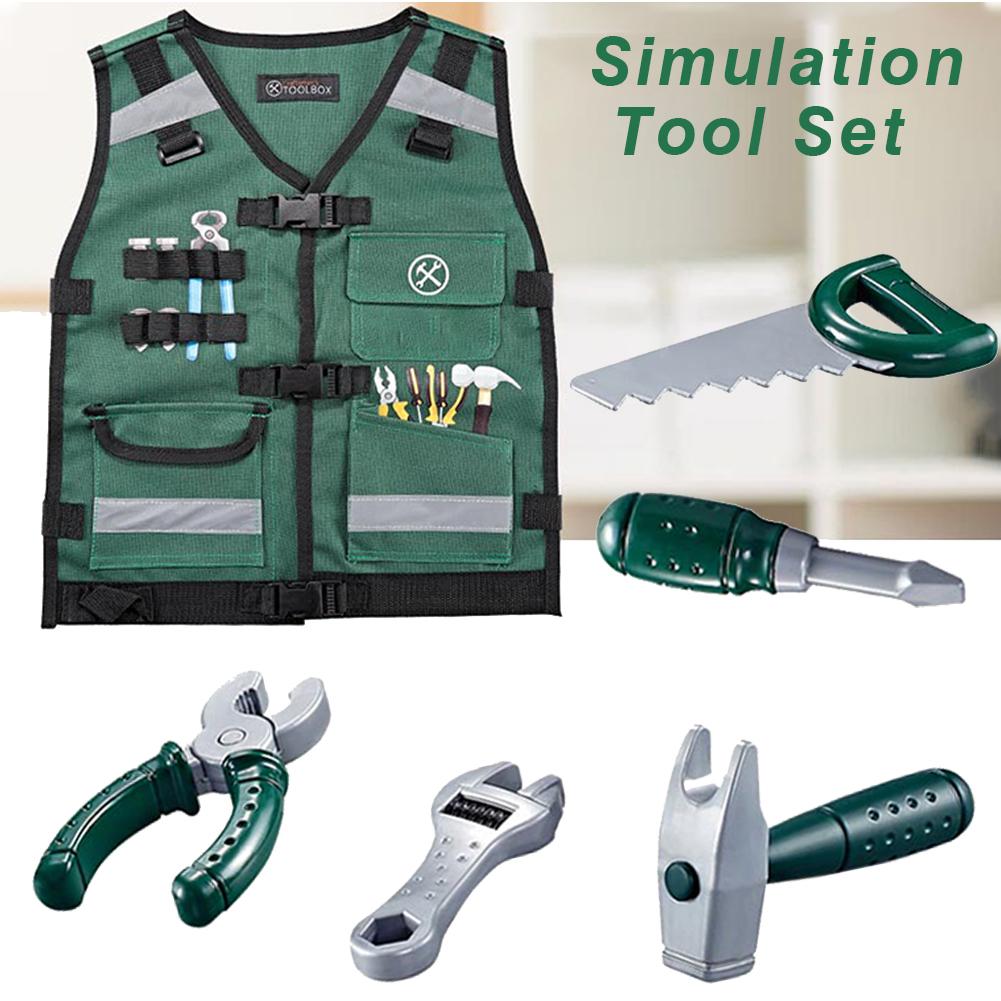 Children's Educational Toys Boy Repair Tools DIY Children Simulation Tool Suit Suit Baby Tool Suit Toy Suit: Default Title