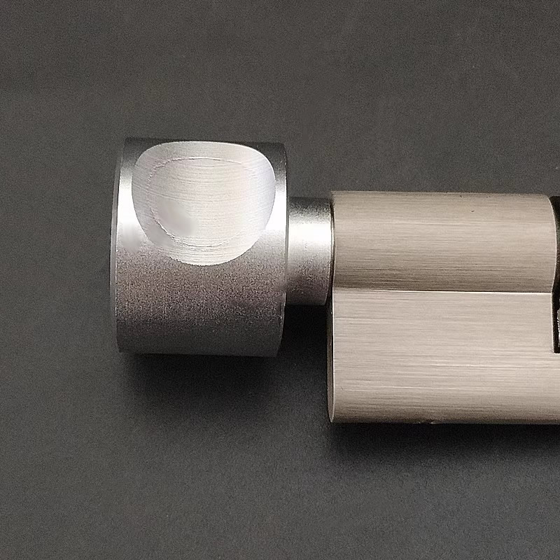 Round handle knob Lock Cylinder height 32mm Length 60-110mm with 5 keys Copper material rust-proof Suitable for wooden doors