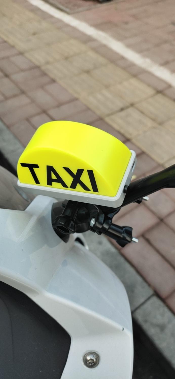 Motorfiets Usb Oplaadbare Taxi Teken Licht Indicator Decoratie Onderdelen