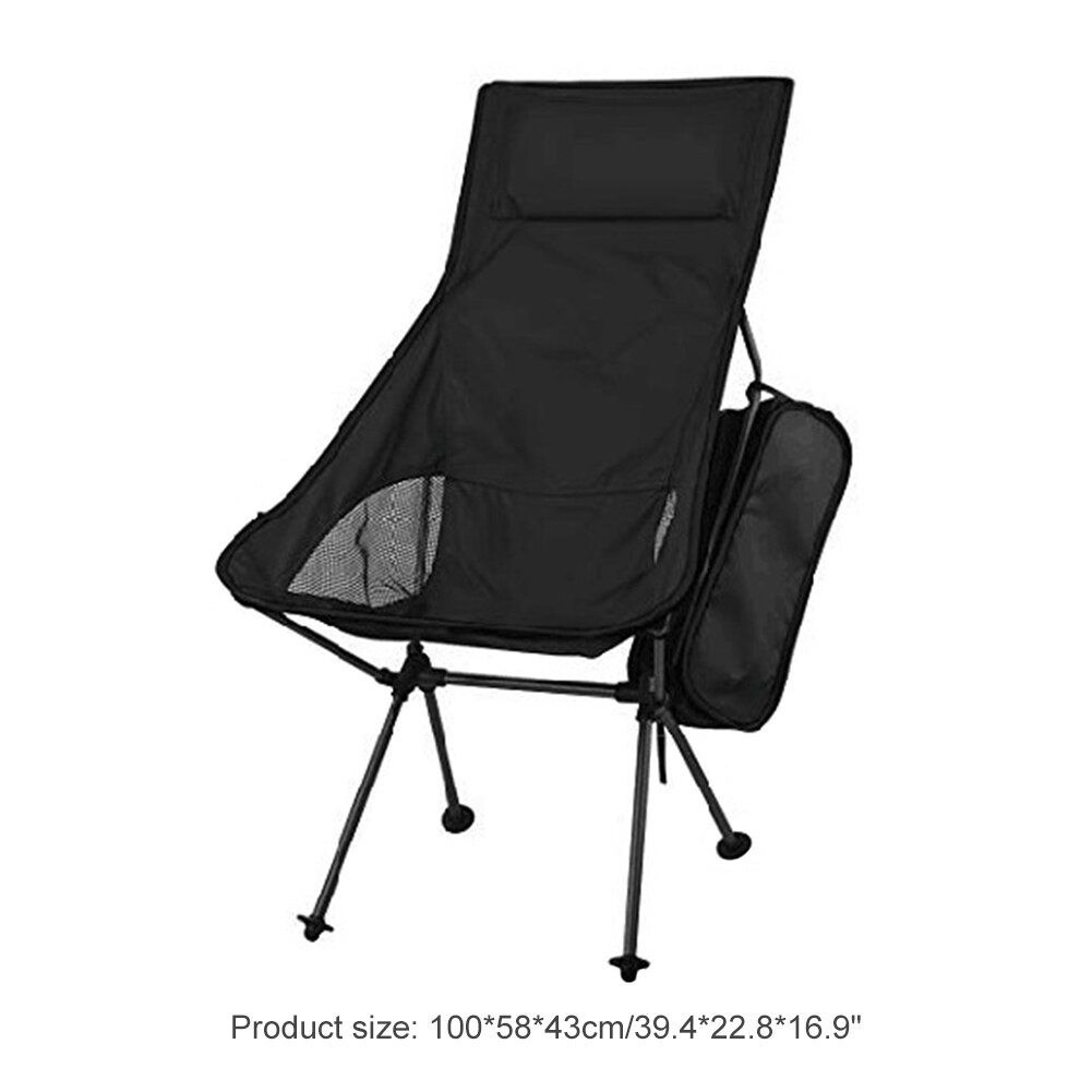 Camping Folding Chair Max Load 150kg Outdoor Travel Portable Lightweight Chair For Hiking Picnic BBQ Outdoor Fishing Chairs