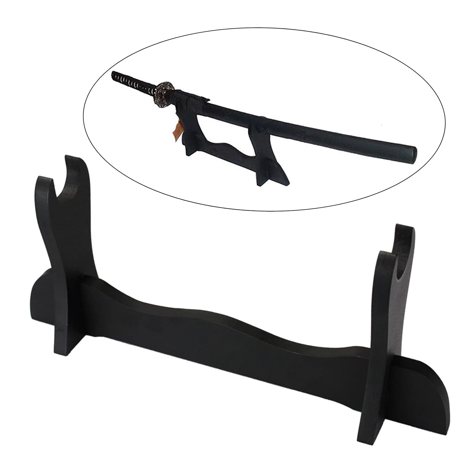 1Pcs Acryl Zwaard Tafel Display Houder Tafel Stand Voor Katana Of Wakizashi