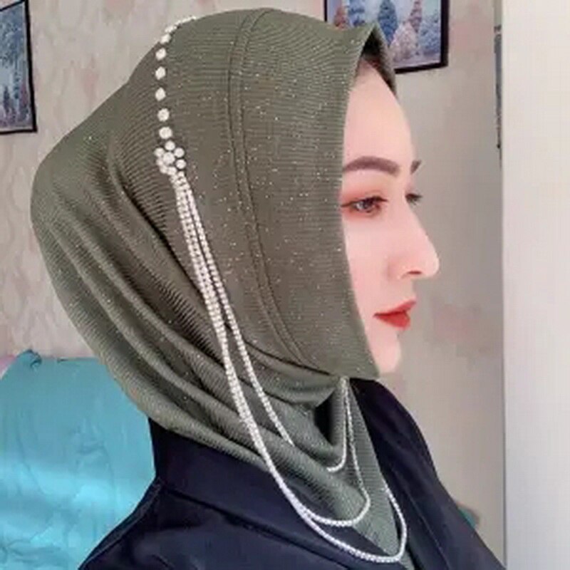 The explosion models turban hat scarf Muslim hijab head covering Baotou cap