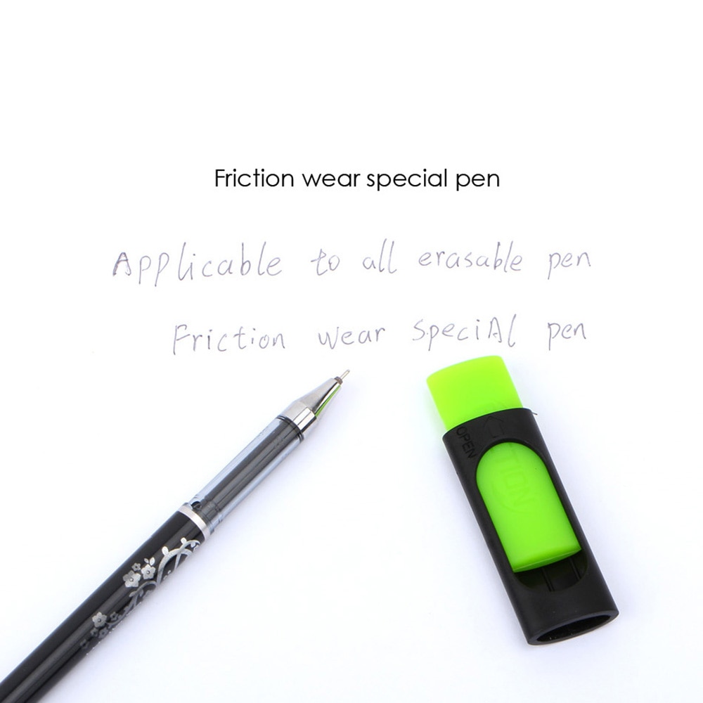 1pcs Ink Eraser Friction Erasable Pen 50mm*20mm Rubber Eraser Stationery For Kids School Supplies