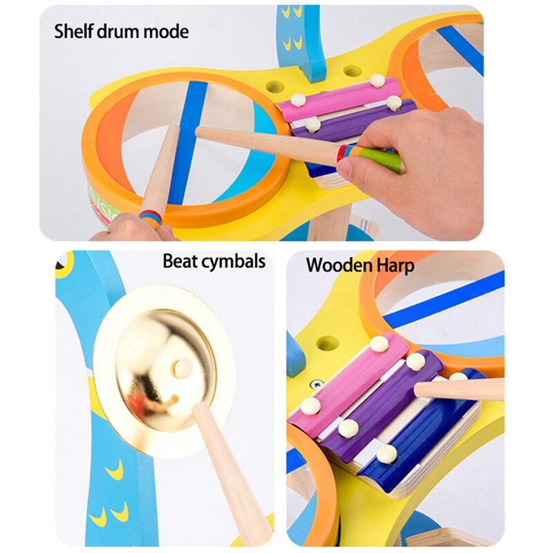 Excelente instrumentos musicales para bebés para música melifluo