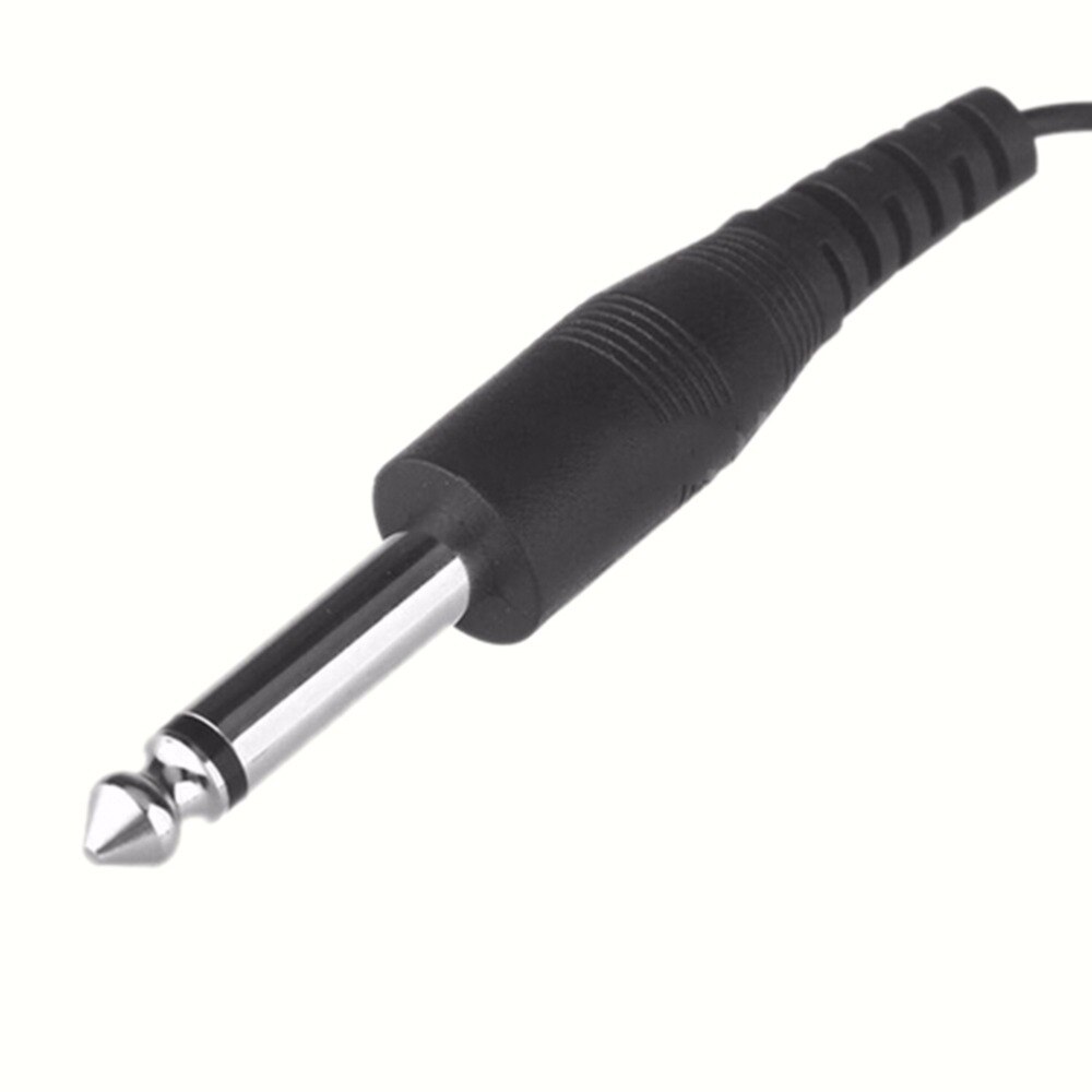 Irin Universele Akoestische Piezo Gitaar Trillingen Sensor Tuning Clip Lijn Draad Pickup Met 90Cm Kabel Zwart