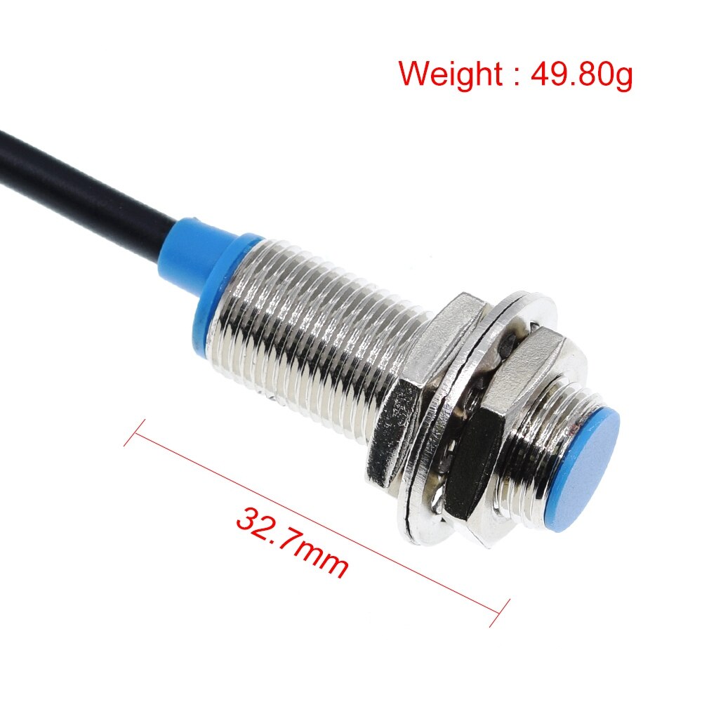 TZT NJK-5002C Hall Effect Sensor Proximity Switch NPN 3-Wires Normally Open + Magne for arduino