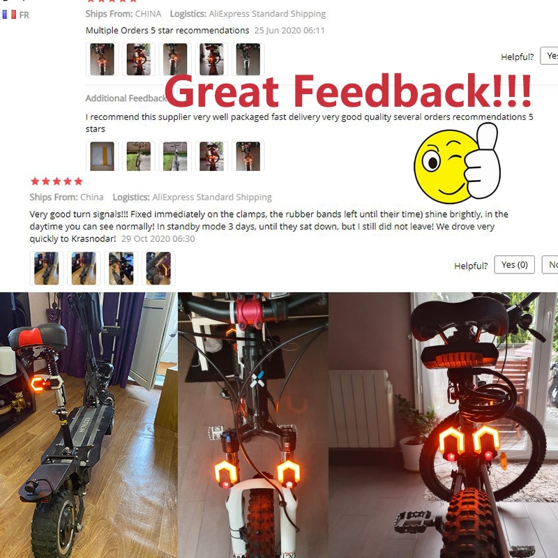 1 sæt cykel blinklys foran baglygte smart trådløs fjernbetjening cykel lys cykling sikkerhedsadvarsel led baglygte