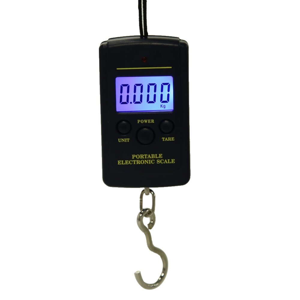 Balance de poche électronique pour hameçon de pêche, Portable, 40kg/10g