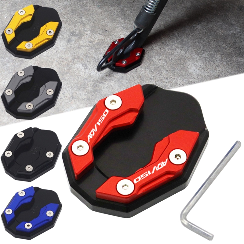Motorcycle Side Parking Kickstand Support Plate Extension Pad voor PCX150 PCX160 H9EE