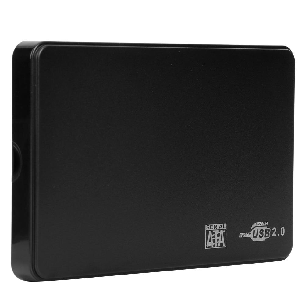 2.5 tums usb 2.0 to sata hdd-fodral extern 480 mbps ssd-hårddiskhölje diskfodrallåda extern hårddisk för pc-dator: Typ 2