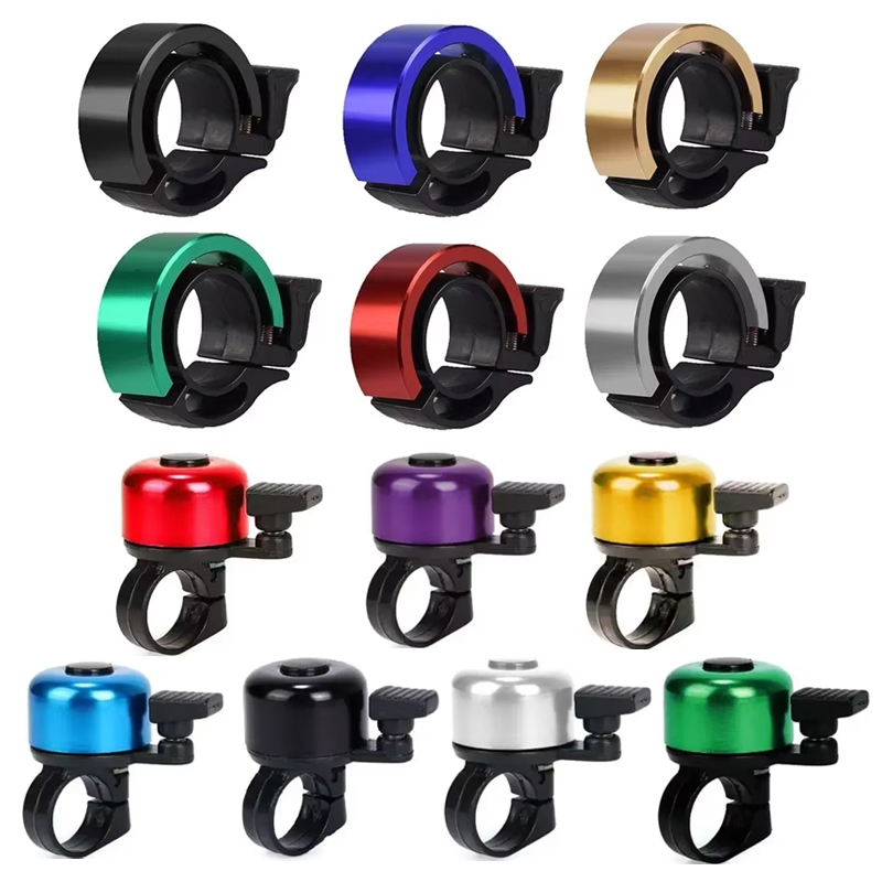 1 Uds. Timbre de bicicleta de aleación de aluminio, alarma de advertencia de seguridad para bicicleta de montaña, timbre para manillar de ciclismo, bocina para bicicleta, accesorios para ciclismo
