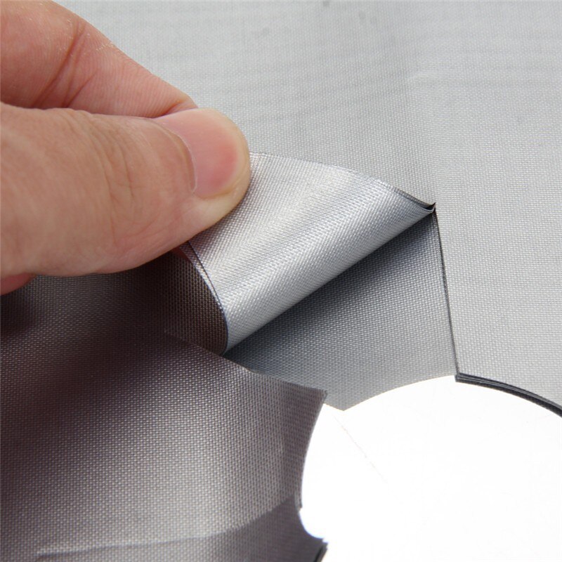 Herbruikbare Aluminiumfolie 4 stks/partij Gasfornuis Protectors Cover/Liner Herbruikbare Non-Stick Siliconen Vaatwasmachinebestendig