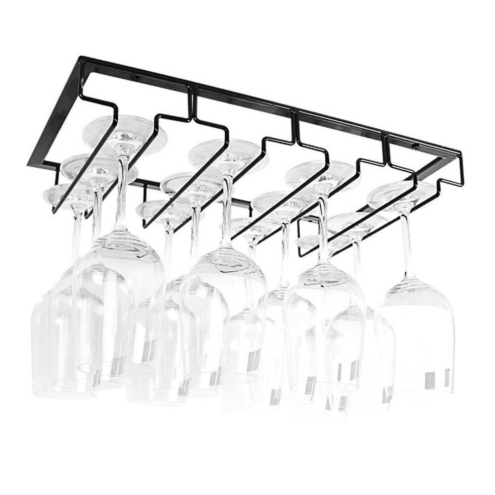Soporte para colgar tazas, soporte para tazas con 4 ranuras, , de hierro, para Cocina