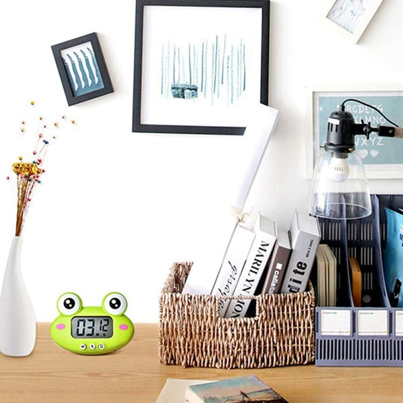 Keuken Timer 2 Stuks, Leuke Cartoon Dier Countdown Timer, Digitale Koken Timer Met Magnetische, groot Scherm Klok