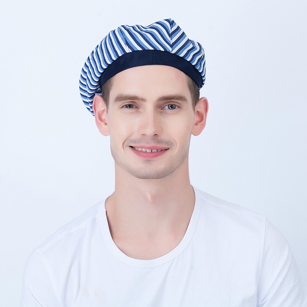 Chapeau de chef serveur béret restaurant hôtel caffe vêtements de travail cuisine cuisinier pâtisserie casquette de chef chapeau de pirate casquette champignon pour hommes femmes: 1